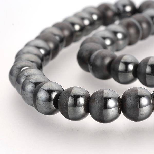 Non-magnetic Synthetic Hematite Beads Strands