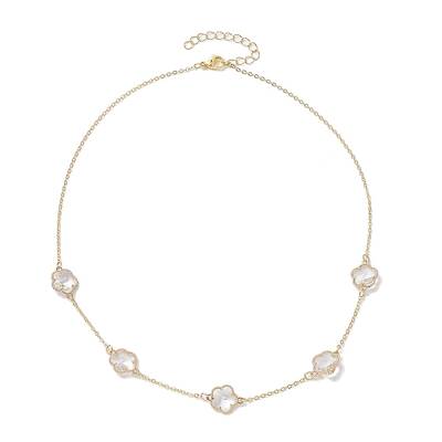 Brass Cable Chains Necklace