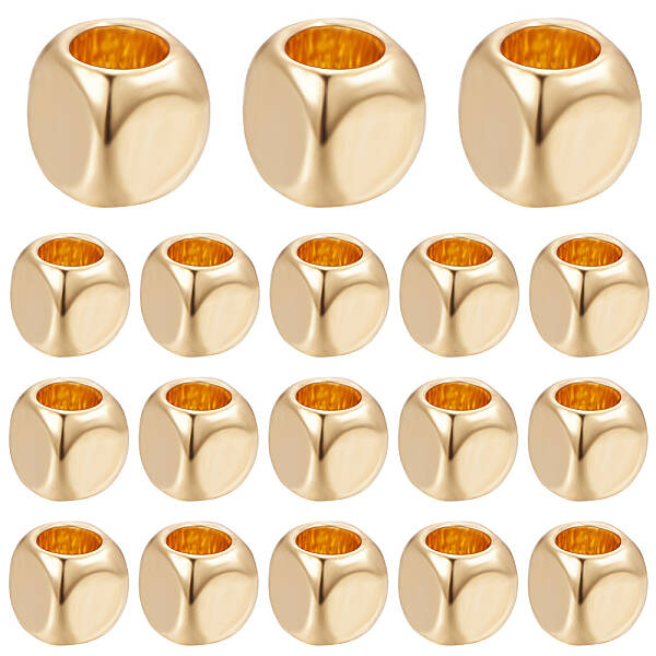 300Pcs Brass Beads