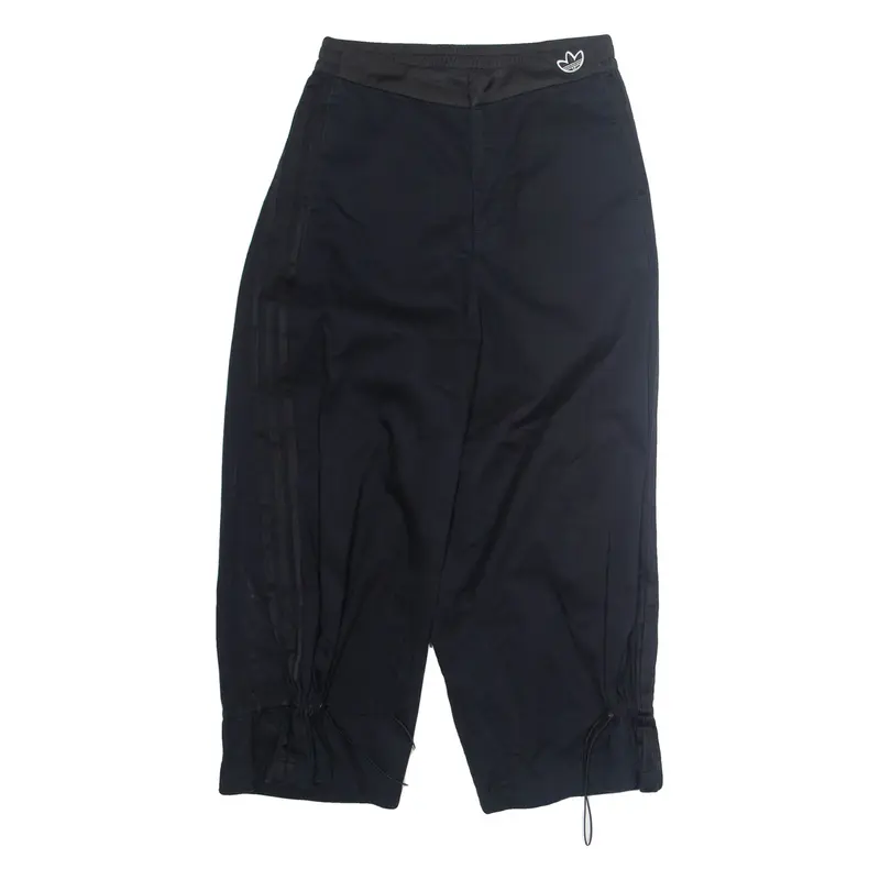 ADIDAS ORIGINALS Boys Track Pants Black Straight 15-16Y W28 L23