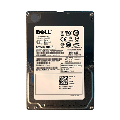 X829K Dell 146GB 3Gb/s SAS 10000 2.5-Inch Hard Drive