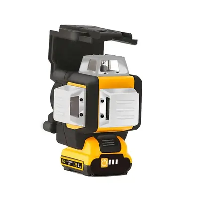 JSD-HOPE 12 Line Green Light Level Instrument, High Precision Wall Sticking Instrument, Ground Sticking Infrared Level Instr...