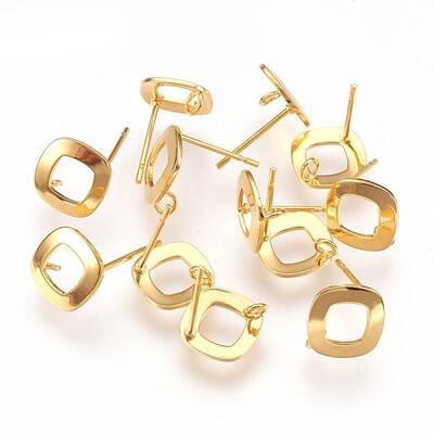 304 Stainless Steel Stud Earring Findings