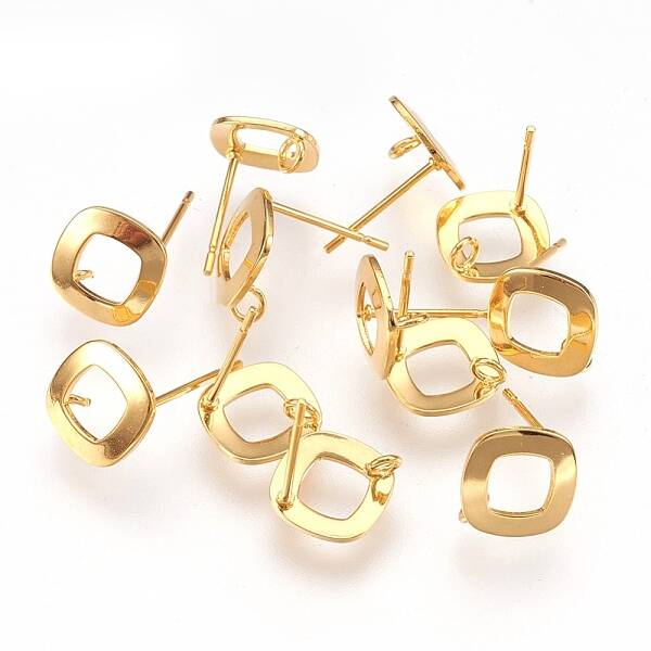 304 Stainless Steel Stud Earring Findings