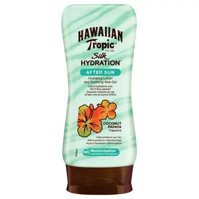 Hawaiian Tropic Silk Hydration After Sun Aloe Vera Coconut Papaya 200ml