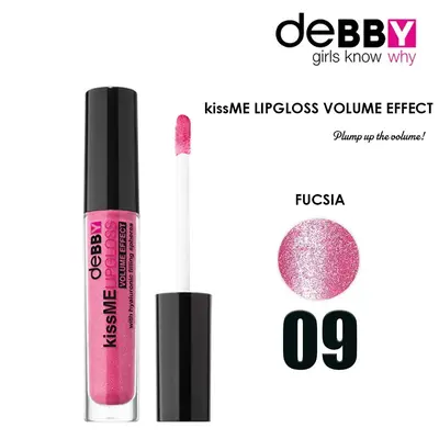 Debby Kissme Lip Gloss Volume 09 Fuchsia