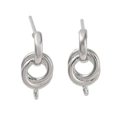 Brass Studs Earringss Finding