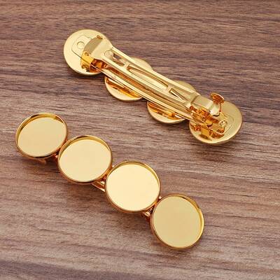 Iron Hair Barrette Findings