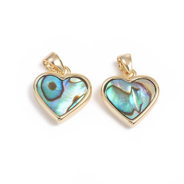 Natural Abalone Shell/Paua Shell Charms