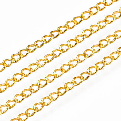 Brass Twisted Chains