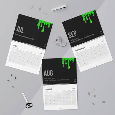2024 Slime You Out Calendar