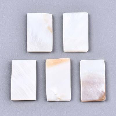 Natural Freshwater Shell Cabochons