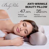 BodyPedia Beauty Pillow, Anti Wrinkle Pillow, Memory Foam Skincare Pillow, Ergonomic Memory Foam Pillow with Anti-Wrinkle Des...