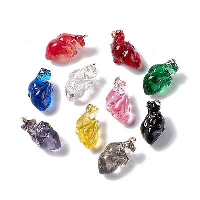 Transparent Resin Pendants