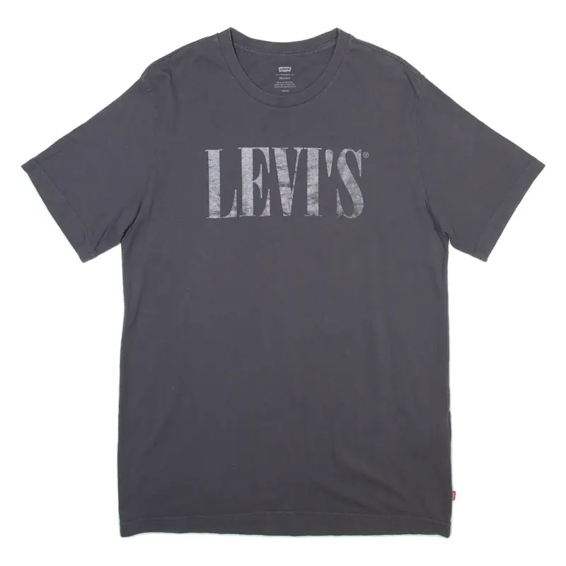 LEVI'S Mens T-Shirt Grey M