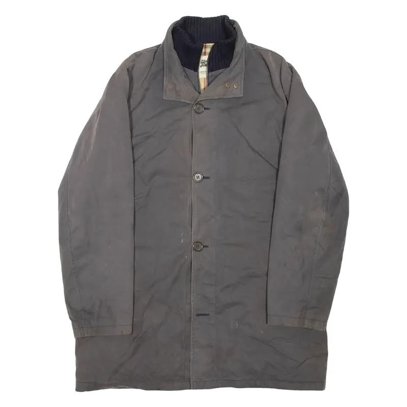BURBERRY Mens Jacket Grey M