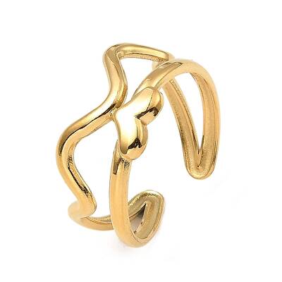 304 Stainless Steel Open Cuff Rings