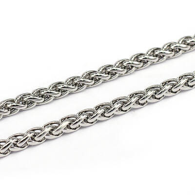 Tarnish Resistant 304 Stainless Steel Wheat Chains