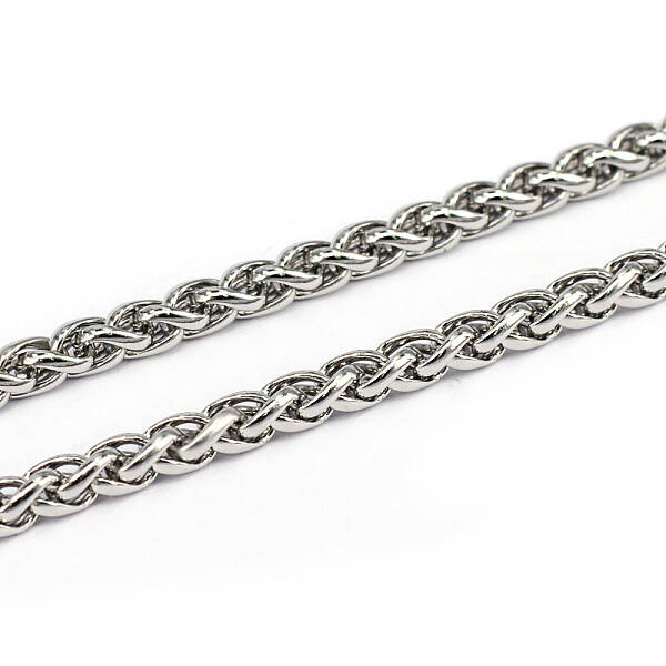 Tarnish Resistant 304 Stainless Steel Wheat Chains