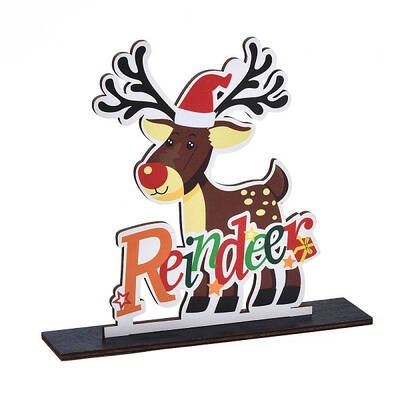 Wood Tabletop Display Decorations