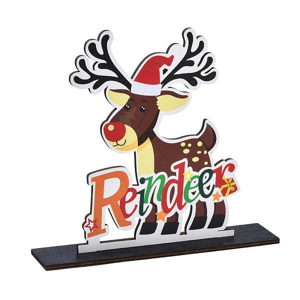 Wood Tabletop Display Decorations