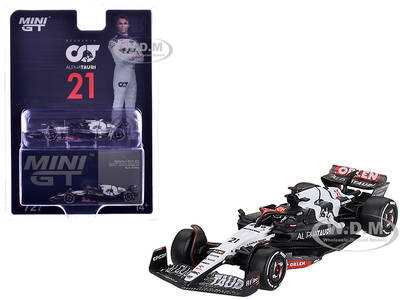 AlphaTauri AT04 #21 Nyck de Vries Formula One F1 Australian GP (2023) Limited Edition 1/64 Diecast Model Car by Mini GT