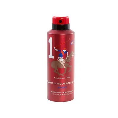 Beverly Hills Polo Club, 1982 - Sport 1, antiperspirant, deodorant spray, for men, 175 ml
