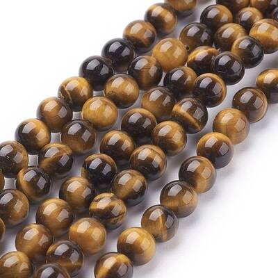 Natural Tiger Eye Beads Strands