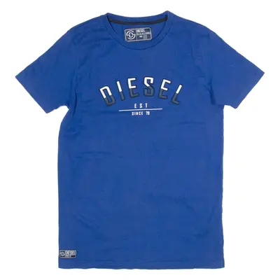 DIESEL Boys T-Shirt Blue 15Y