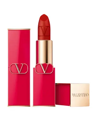 Valentino Red Matte Cream Lipstick 219A Refillable 3.5g