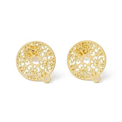 304 Stainless Steel Stud Earrings Finding