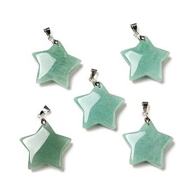 Natural Green Aventurine Pendants