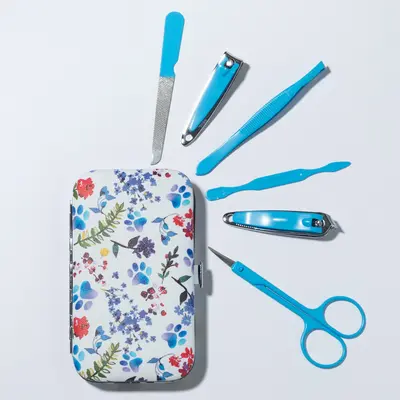 Posh Patterns Manicure Set - Black Cat