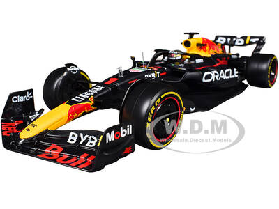 Red Bull Racing RB19 #1 Max Verstappen Oracle Winner Formula One F1 Championship Drivers' Champion (2023) with Display Ca...