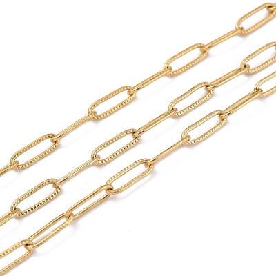 3.28 Feet 304 Stainless Steel Paperclip Chains