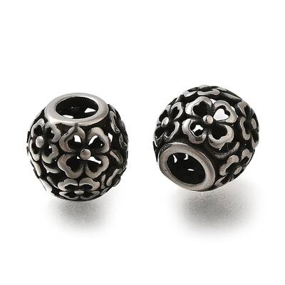 304 Stainless Steel European Beads