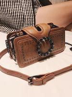Women's Elegant Chain Strap Crossbody Bag, Handbag Sling Bag, Fashionable Shoulder Bag for Daily Used, Casual Trendy Versatil...