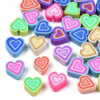 Handmade Polymer Clay Beads