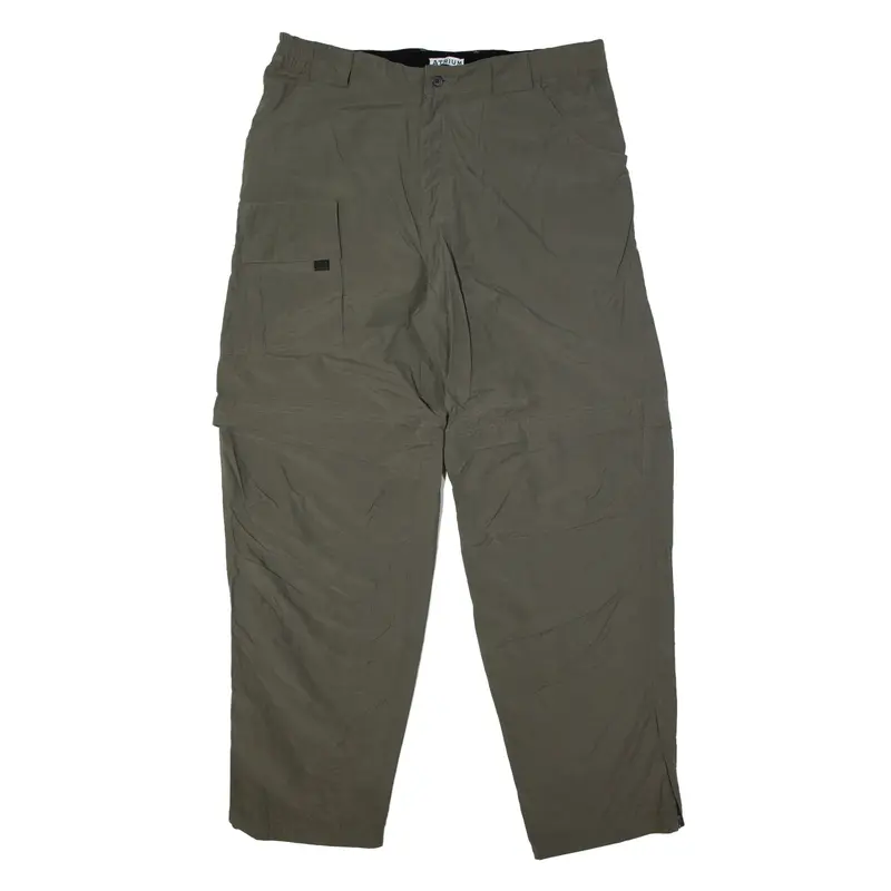 ATRIUM Outdoor Detachable Leg Trousers Green Regular Tapered Mens W36 L33