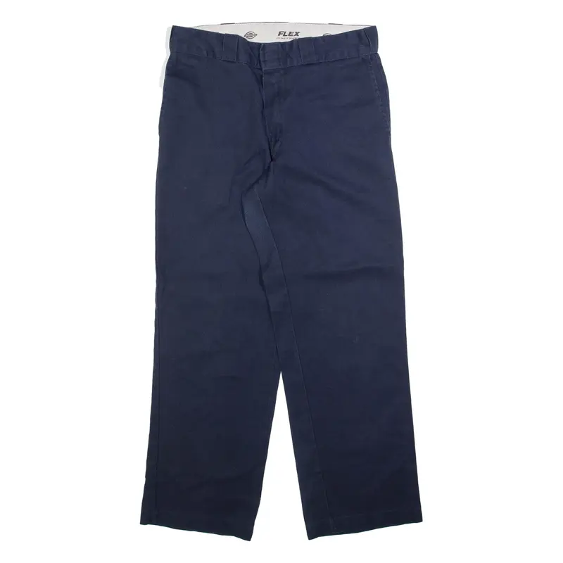 DICKIES 874 Workwear Mens Trousers Black Regular Straight W33 L30