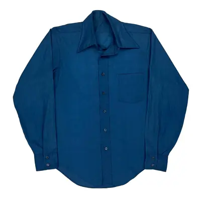 Unbranded Shirt - Large Blue Cotton