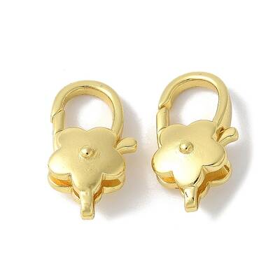 Brass Lobster Claw Clasps