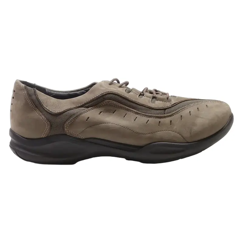CLARKS Sneaker Trainers Brown Synthetic Mens UK 8.5