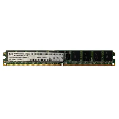 Smart Modular SG57A128LSI646P2MC | 4GB DDR2-800MHz PC2-6400 ECC Registered 240-Pin RDIMM 2Rx8 Memory