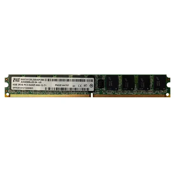 Smart Modular SG57A128LSI646P2MC | 4GB DDR2-800MHz PC2-6400 ECC Registered 240-Pin RDIMM 2Rx8 Memory