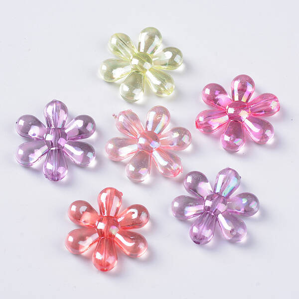 Transparent Acrylic Beads