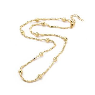 Rack Plating Brass Satellite Chain Necklace for Women