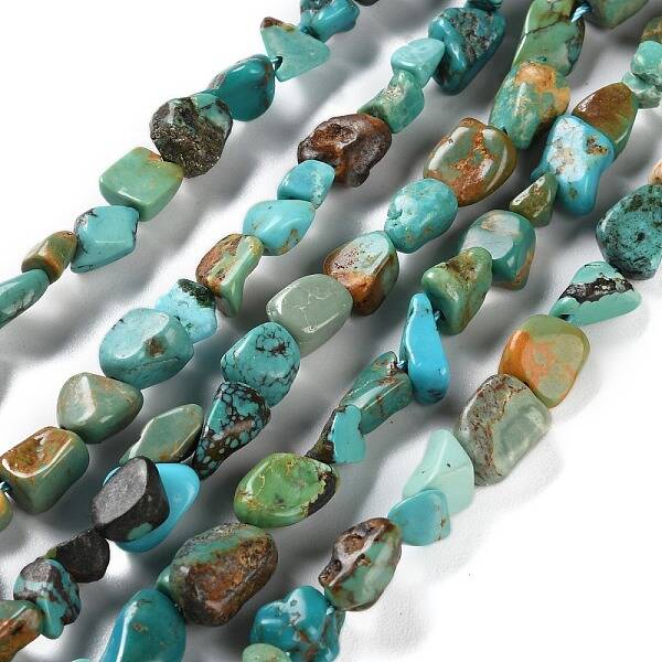 Natural Hubei Turquoise Beads Strands
