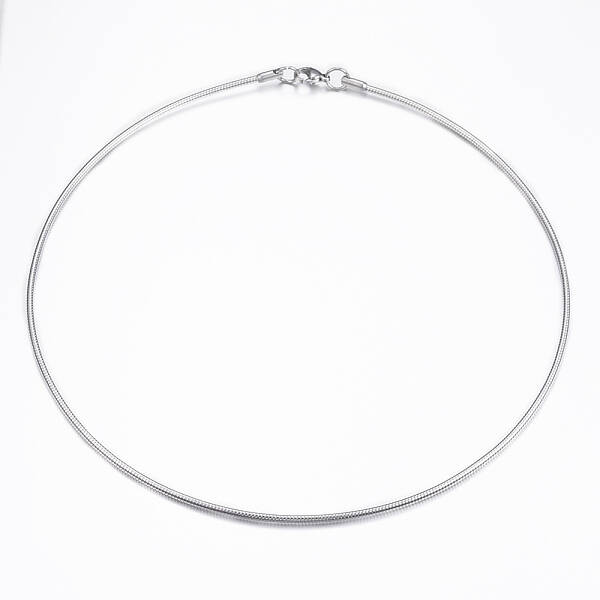 Non-Tarnish 304 Stainless Steel Snake Chain Necklaces