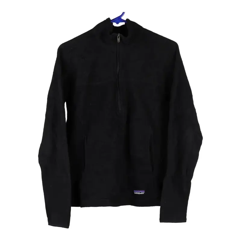 Synchilla Patagonia Fleece - Medium Black Polyester